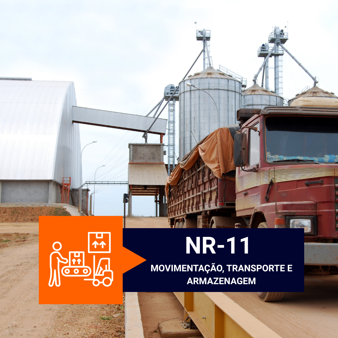 NR 11- Treinamento de Transporte, Mov., Armazenagem e Manuseio de Materiais (6h)