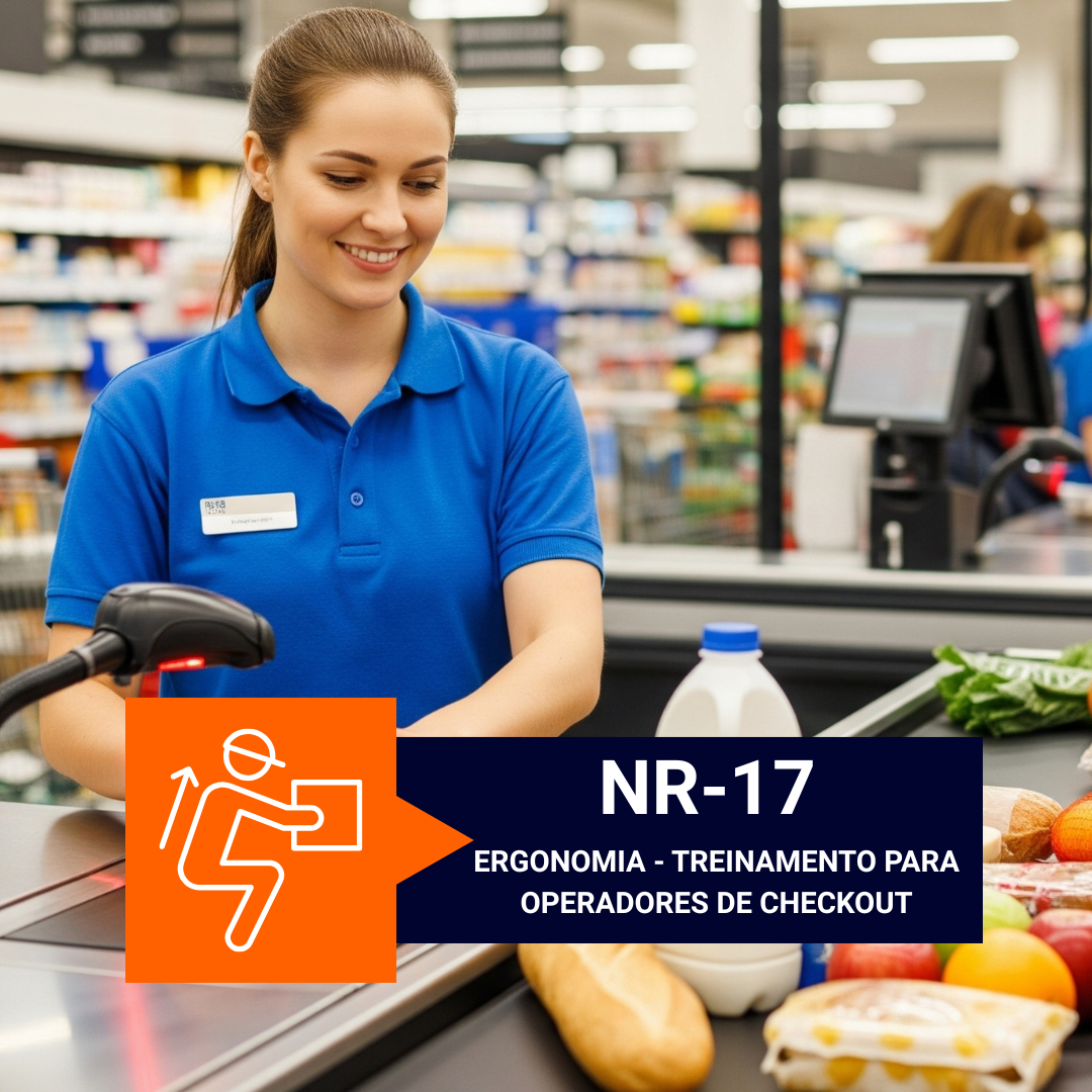 NR 17 - Ergonomia - Treinamento para Operadores de Checkout