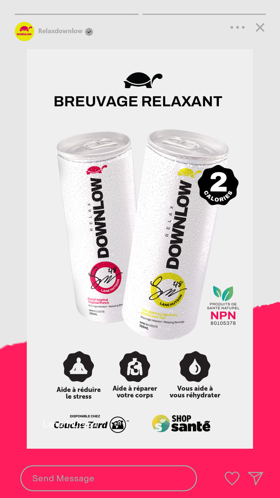 Relax Downlow - Strong social media brand ads and awareness
