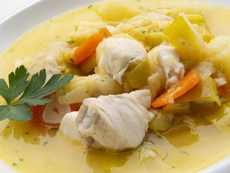 Porrusalda de merluza