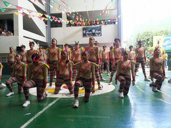Grade 9 festival-inspired performance dominates cheerdance tilt, caps champ
