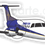 Miniatura: Adesivo Silhueta Embraer EMB-120 Brasília