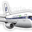 Miniatura: Adesivo Silhueta Airbus A300 VARIG