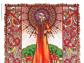 The Ancient Midwinter Deer Mother Goddess