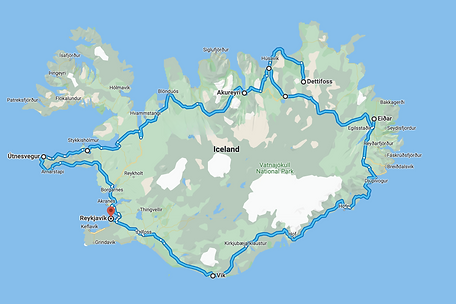 De Road Trip en ICELAND Donde el fuego y el hielo se encuentran, comienza la aventura más