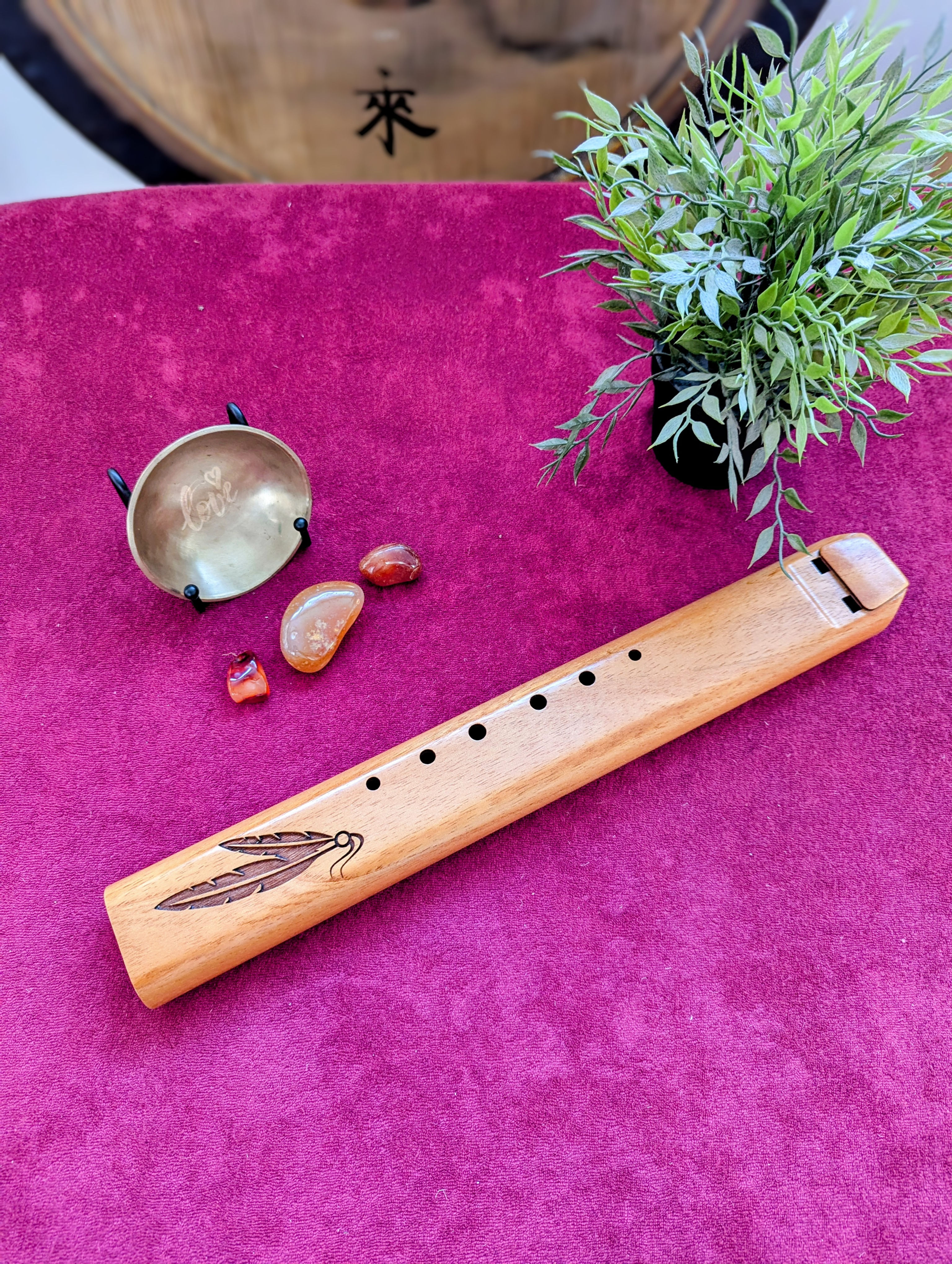 Double flûte amérindienne Nova en Fa#