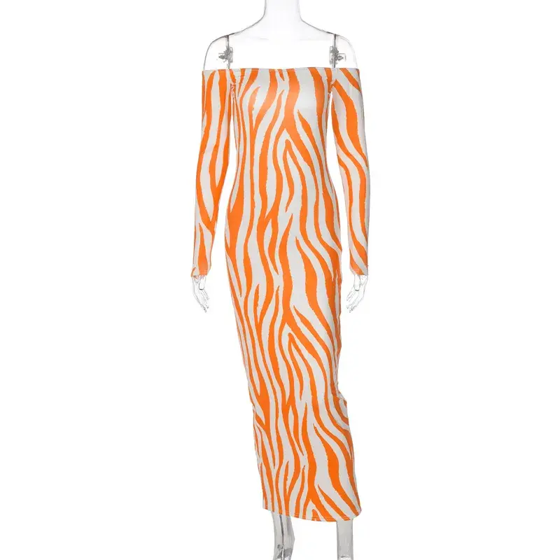 Thumbnail: "The Zebra Printed" Maxi Dress