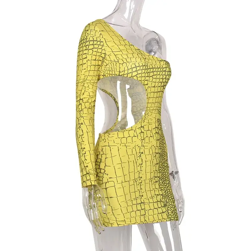 Thumbnail: "The Oblique Sleeveless Bodycon" Dress