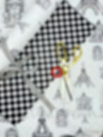 Parisienne Party/Polka Dots Wrap Sheet