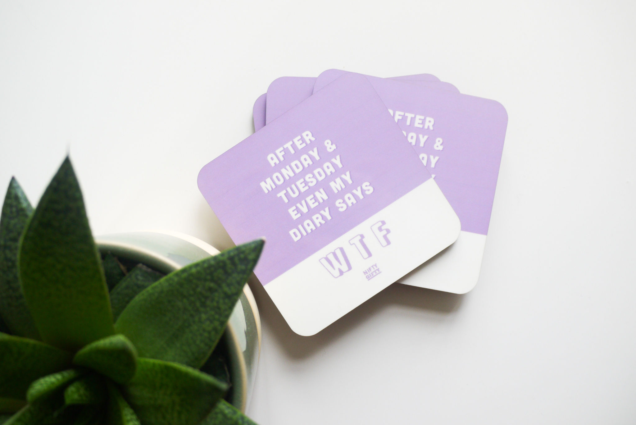 Humorous "WTF" -  Coaster