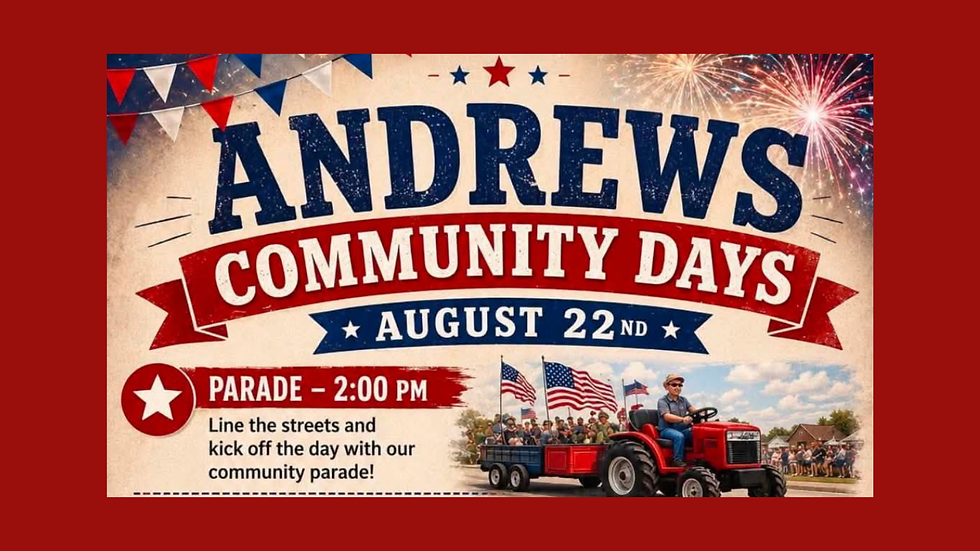 ANDREWS Community Days Parade