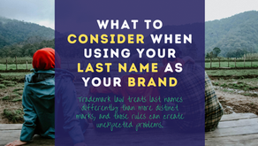 What to Consider When Using Your Last Name as Your Brand