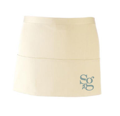 Thumbnail: Workwear Apron - Bib or waist option with logo