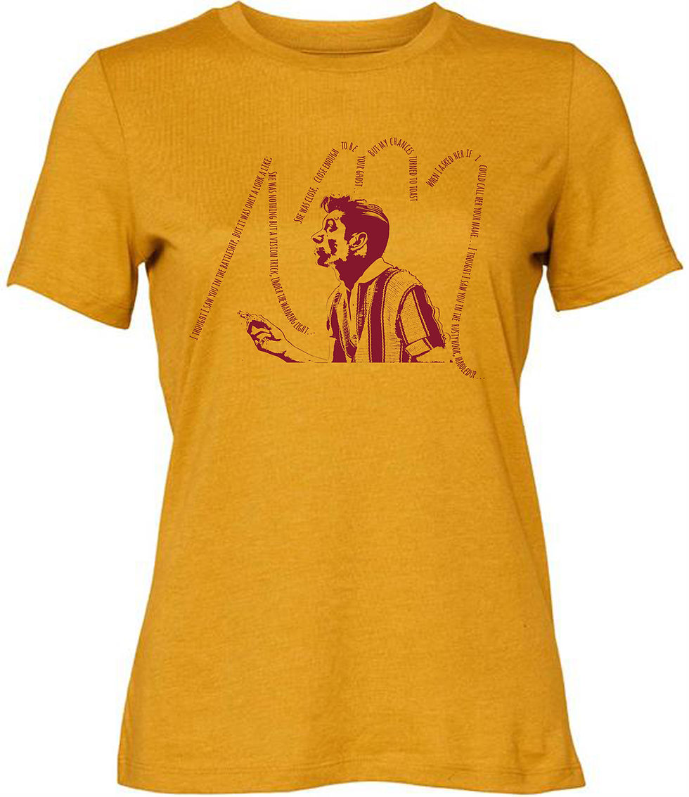 Thumbnail: Arctic Monkeys Alex Turner Lyric GreaTs T-shirt