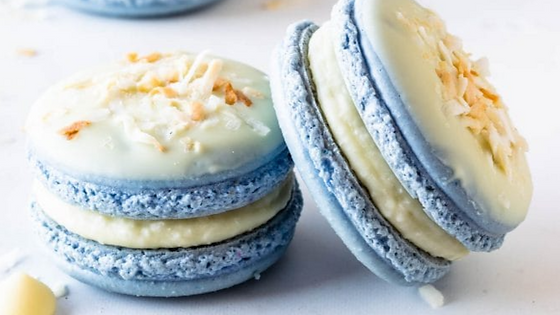 Coconut Macarons