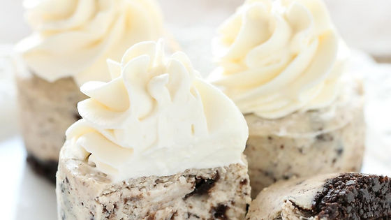 Mini Oreo Cheesecakes