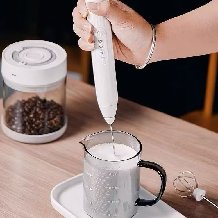 Miniatura: Mixer Batedor Misturador Mixer Elétrico Para Bebidas Leite Café Clara de Ovos 