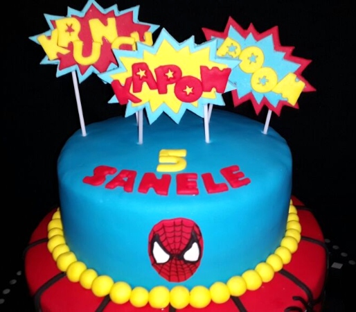 Spiderman Cake