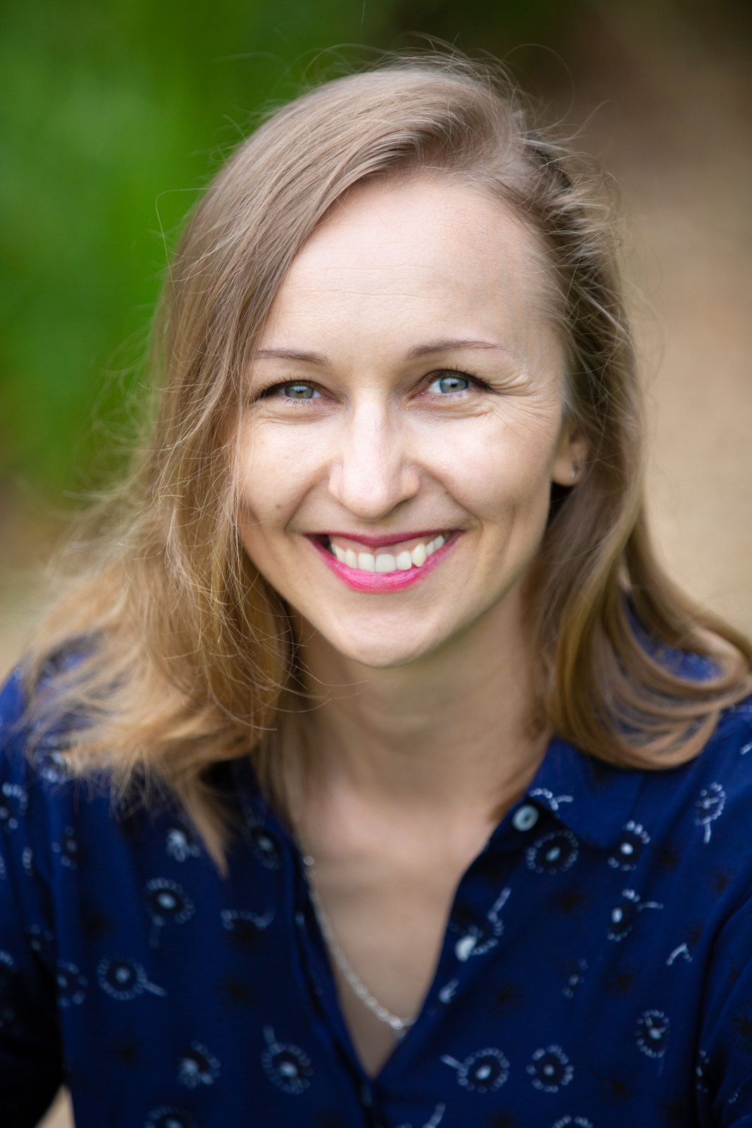 Portrait of Anna Wolas smiling