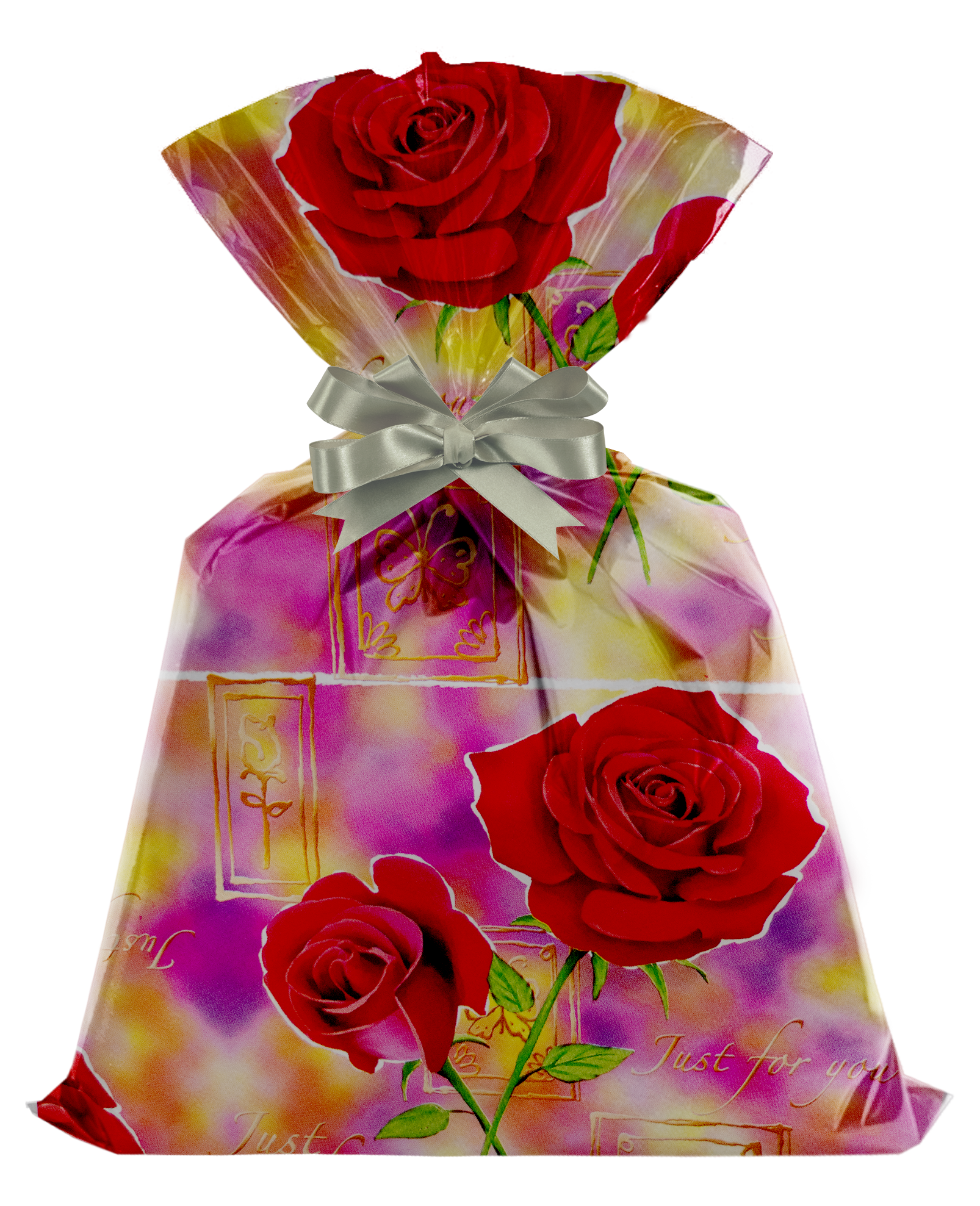 Saco Presente Ref. 513 Rosas Clássico