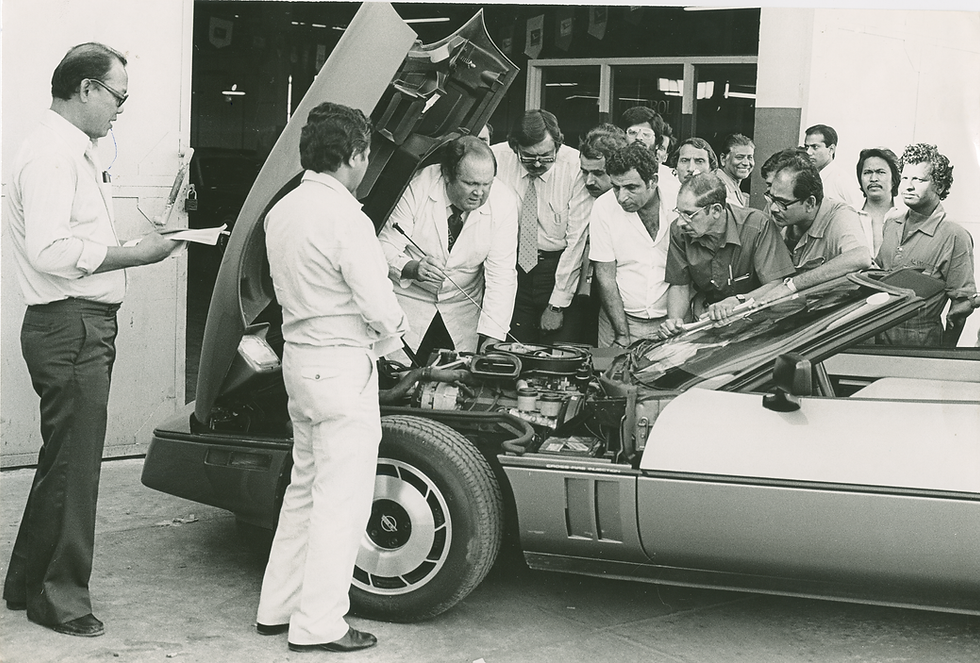 A03 A0347 - GM Technical Seminar in Dubai at Al Yousuf Auto Garage, Led by Josep
