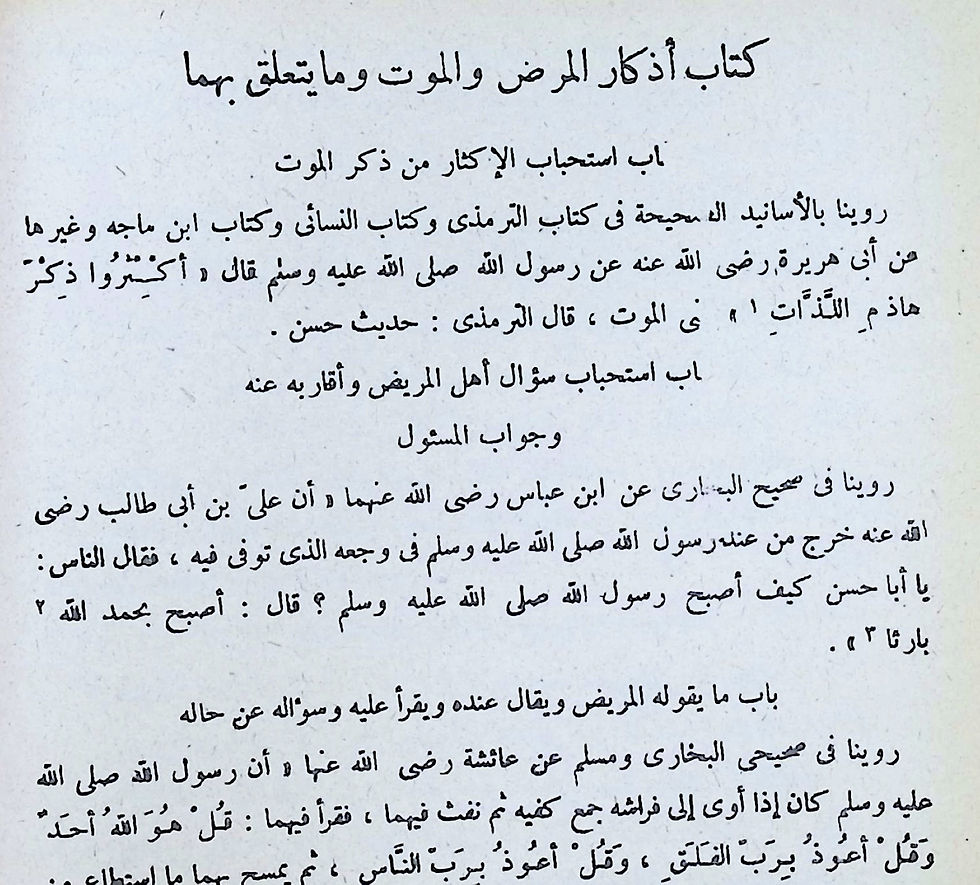 Thumbnail: الأذكار المنتخبة من كلام سيد الأبرار صلى الله عليه وسلم 