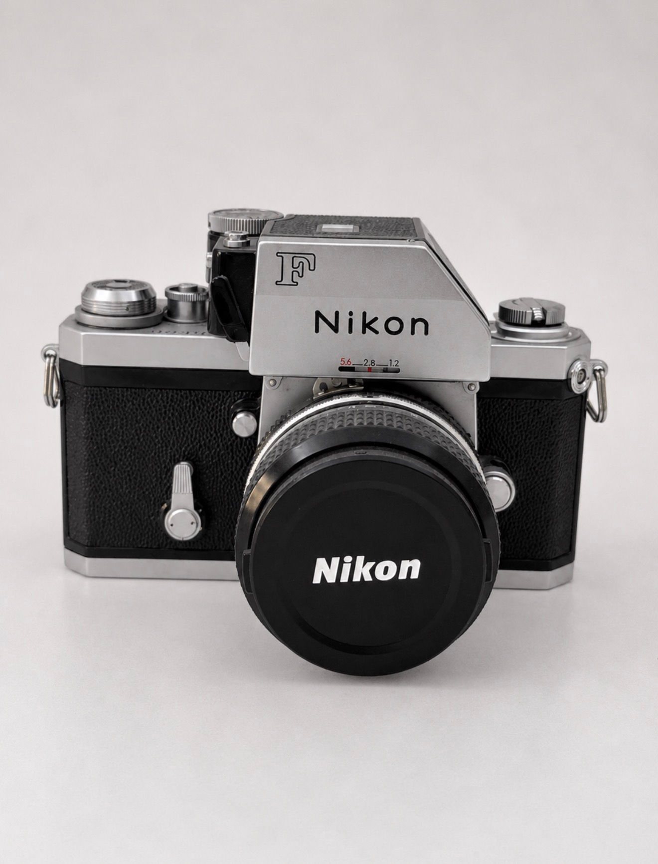 Nikon F with Nikon 35mm f/2.8 Lens & Metering Prism