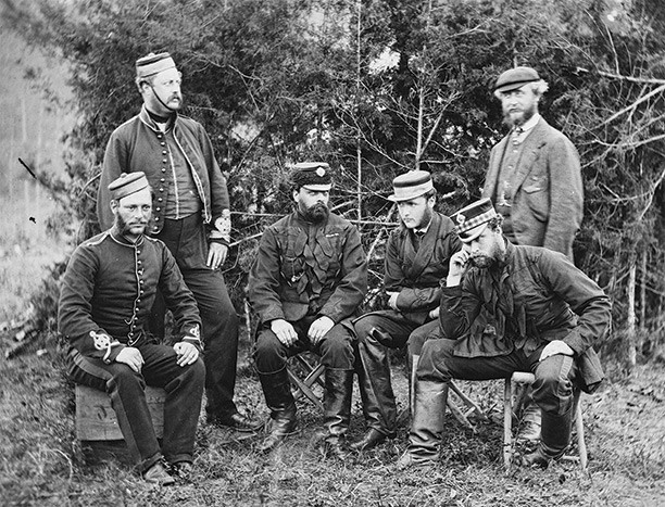 English troops in USA Civil War
