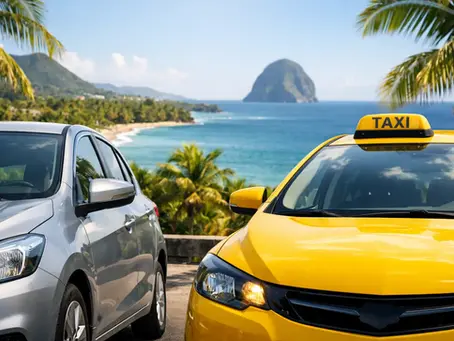 Voiture ou taxi en Martinique : quel choix ?