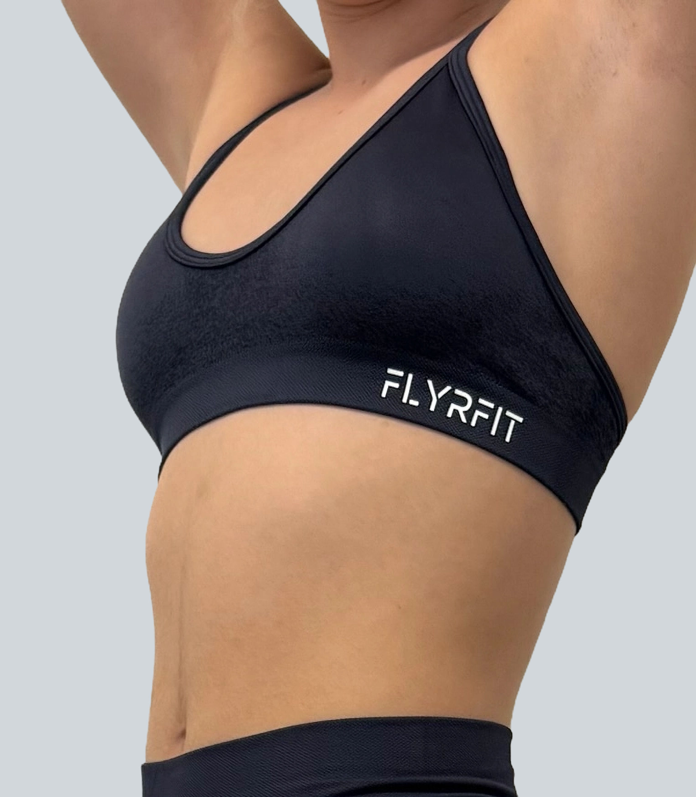 Limitless Training Crop - Charcoal