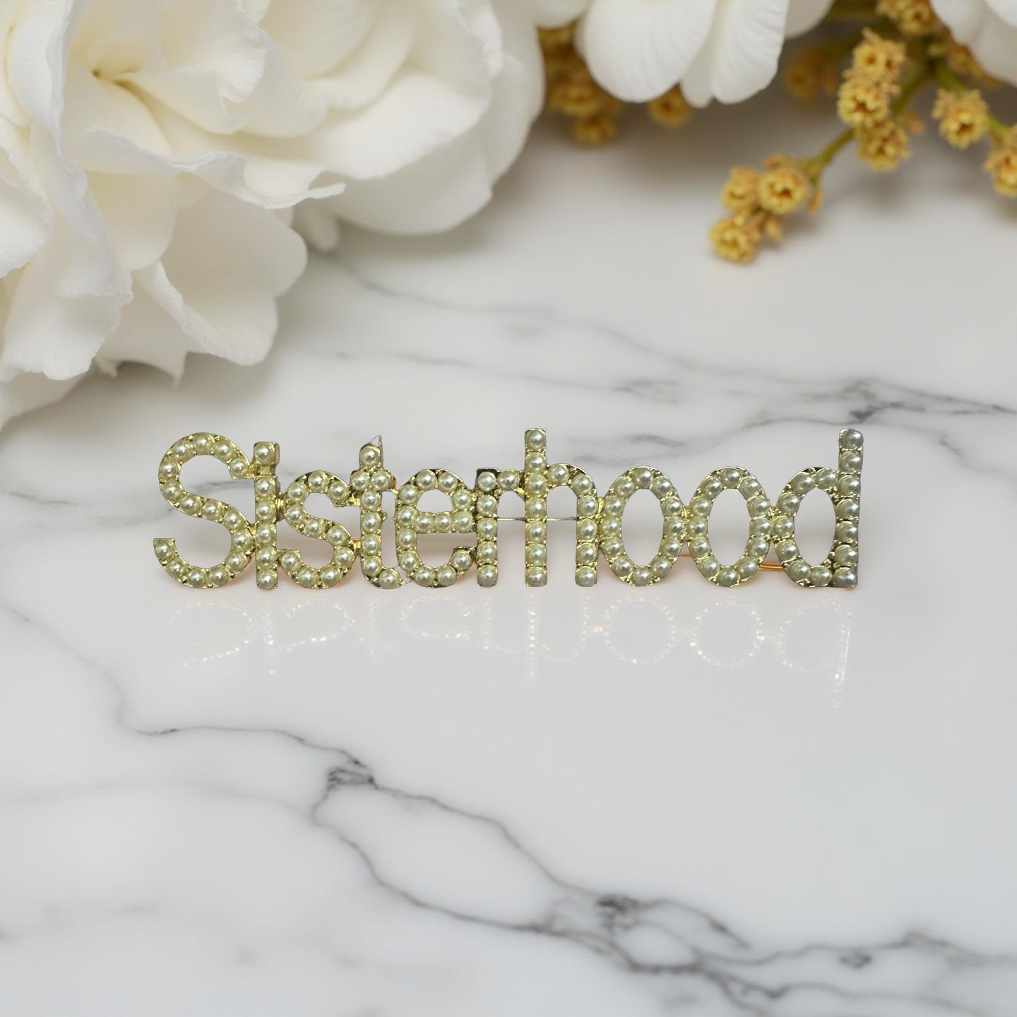 Sisterhood Lapel pin/Brooch