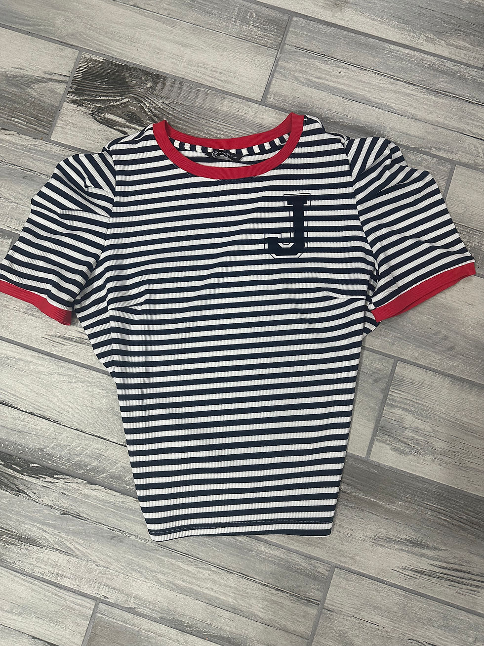 Varsity Puff Sleeve Tee