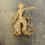 Thumbnail: Cream/Gold Fortitude Brooch
