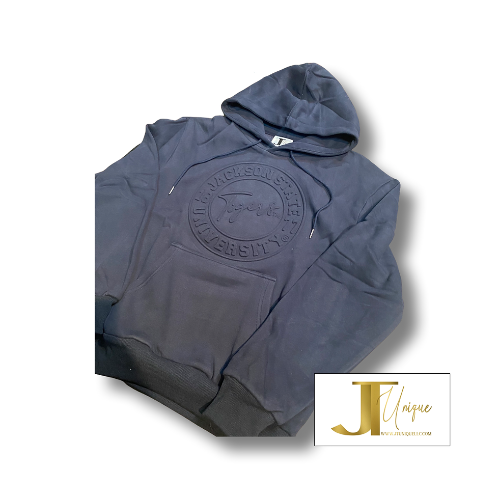 Thumbnail:  "JSU" embossed heavyweight Fleece Hoodie