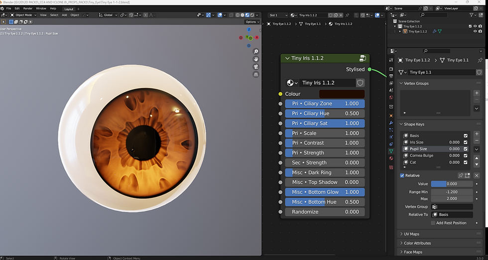 Miniatura: 1000 OLHOS EM 1 - CARTOON - BLENDER