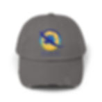 Thumbnail: Noon Sky-Unisex Distressed Cap