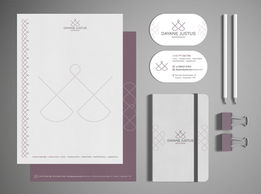 Identidade Visual de Dayane Justus Advocacia