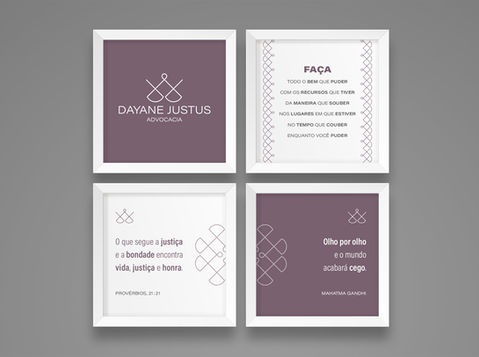 Quadros Decorativos para Escritório de Dayane Justus