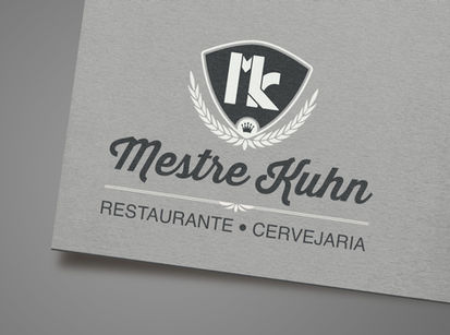 Logo desenvolvida para o  Mestre Kuhn, do grupo Silvana Kuhn, de Ponta Grossa/PR