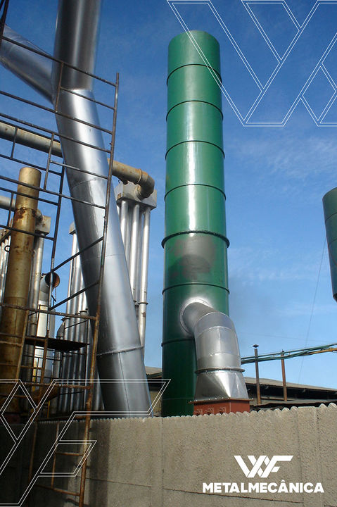 Projeto, fabricação e instalação de dutos de exaustão
