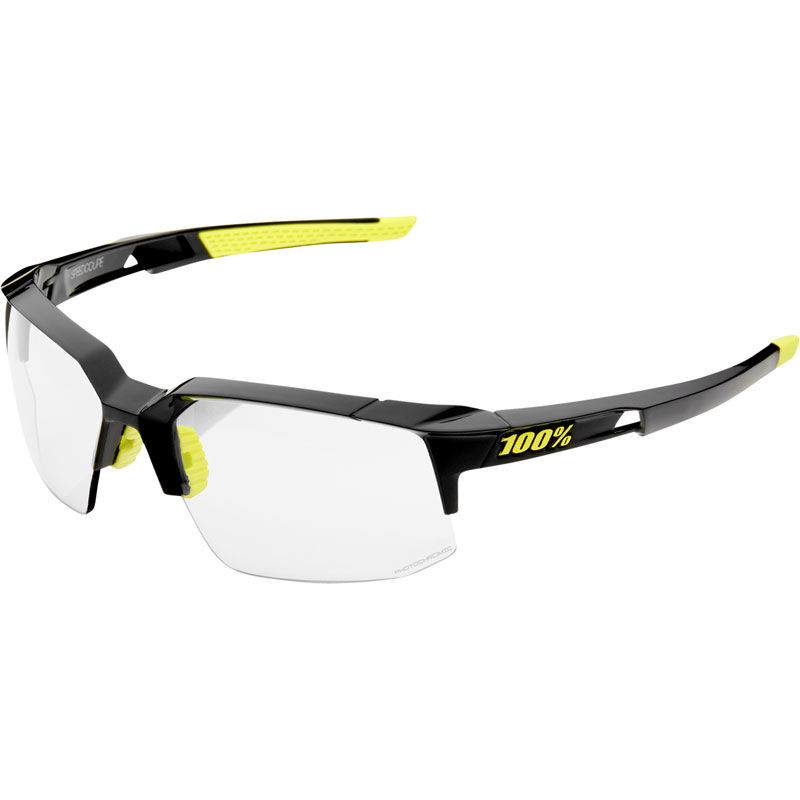 Speedcoupe Gloss Black-Photochromic Lens von 100%