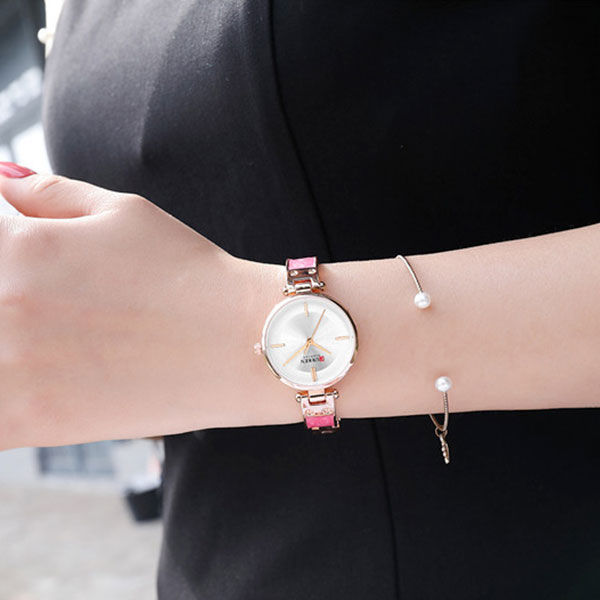 Miniatura: Reloj Analogo Curren Agata Rosado