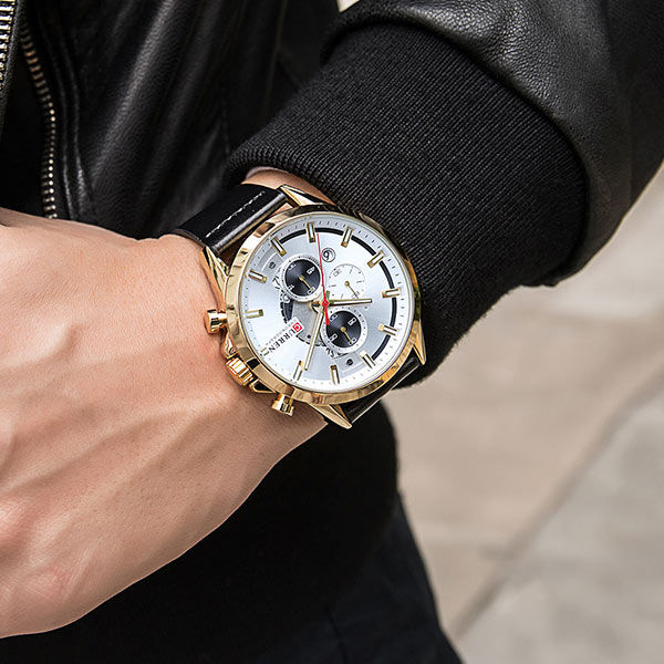 Miniatura: Reloj Curren Análogo Duek Negro