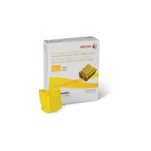 Tinta sólida amarilla Xerox ColorQube 8870/8880 (6 barras) 108R952