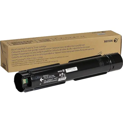 Cartucho de tóner negro dosificado Xerox VersaLink C7020/C7025