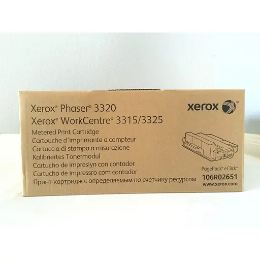 Cartucho de tóner negro dosificado Xerox Phaser 3320