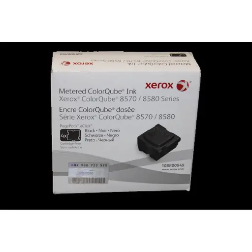 Tinta sólida negra Xerox ColorQube 108R00949 8570 8580