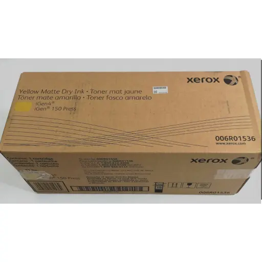 Tóner de tinta seca mate amarillo Xerox iGen 4 006R01536