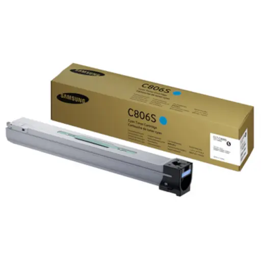 Cartucho de tóner cian Samsung C806S MultiXpress