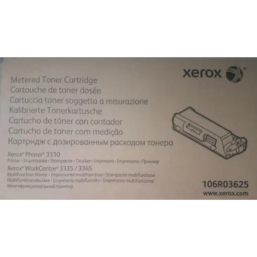Cartucho de tóner negro dosificado Xerox Phaser 3330
